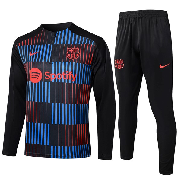 Sudadera De Training Barcelona 2024-2025 Azul Negro